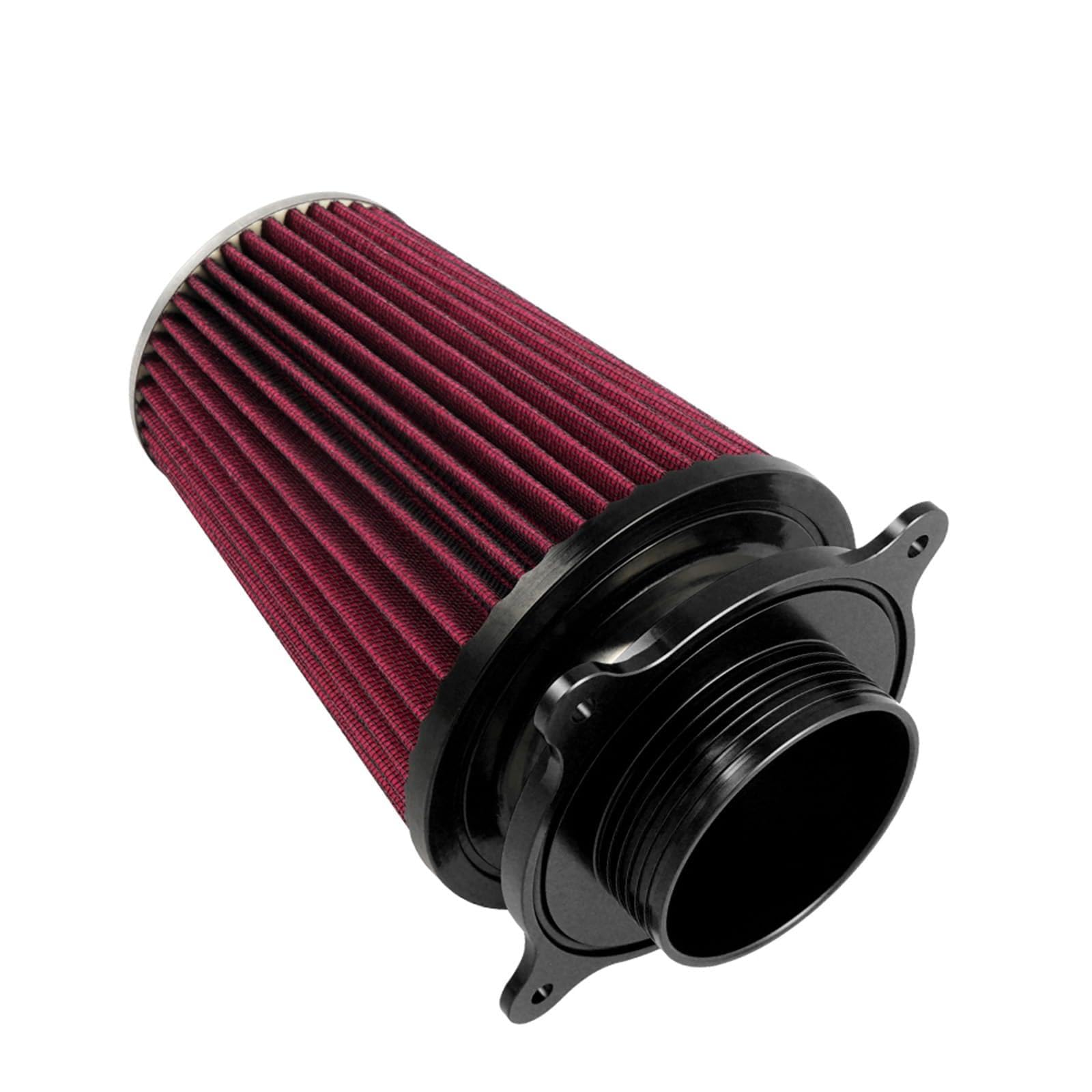 NICECNC Schwarzes Luftfiltereinlass-Kit Compatible with Yamaha Raptor 700 2006-2011, 2013-2024, Raptor 700 YFM700 2013 2015-2024, Raptor 700 YFM700R 2006 2007 2008 2014, Siehe Ausstattung NICECNC Schwarzes Luftfiltereinlass-Kit Compatible with Yamaha Raptor 700 2006-2011, 2013-2024, Raptor 700 YFM700 2013 2015-2024, Raptor 700 YFM700R 2006 2007 2008 2014, Siehe Ausstattung von NICECNC