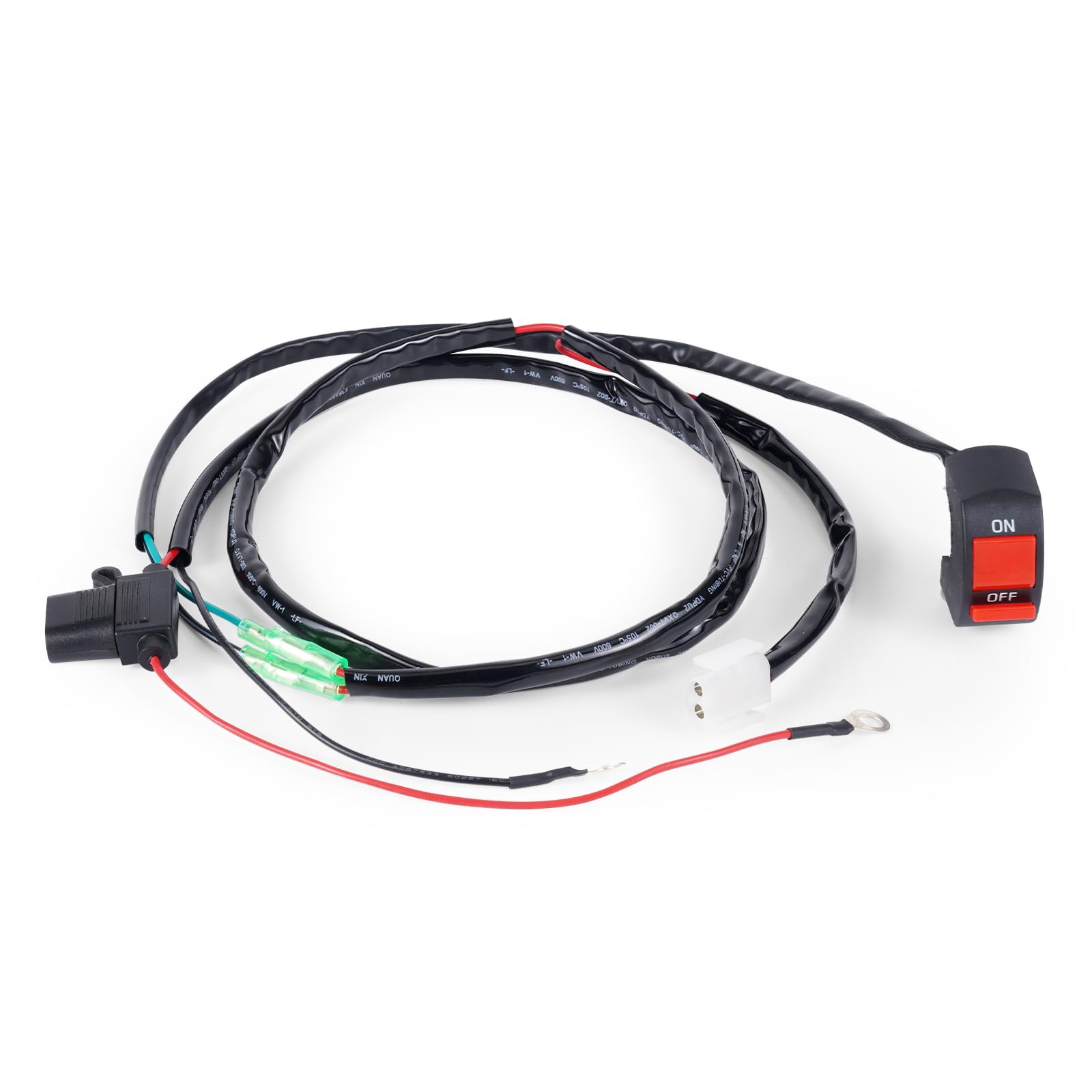 NICECNC Start-Stopp-Schalter Druckknopf-Lüfterkabel mit Schalterkit Schalter EIN/AUS Compatible with GASGAS Compatible with Husqvarna 125-450CC Models NICECNC Start-Stopp-Schalter Druckknopf-Lüfterkabel mit Schalterkit Schalter EIN/AUS Compatible with GASGAS Compatible with Husqvarna 125-450CC Models von NICECNC