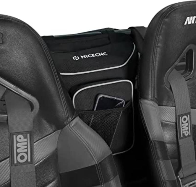 NICECNC UTV RZR Aufbewahrungstasche, 1680D UTV Center Sitztasche, kompatibel mit Polaris RZR XP 1000 Turbo S 900 570 800 2014-2022 Polaris Ranger 570 800 von NICECNC