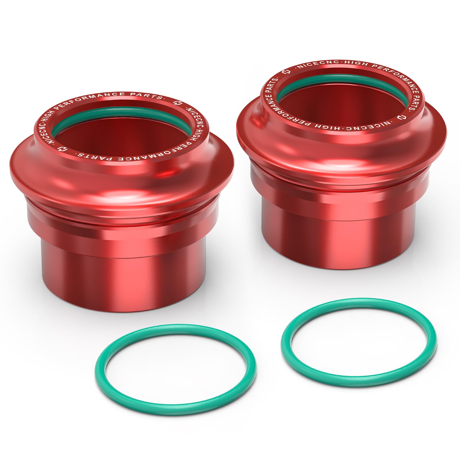 NICECNC Front Wheel Spacers Hub Collars Compatible with Beta 125-520 RR RR-S 2T 4T 2013-2023, See Fitment von NICECNC