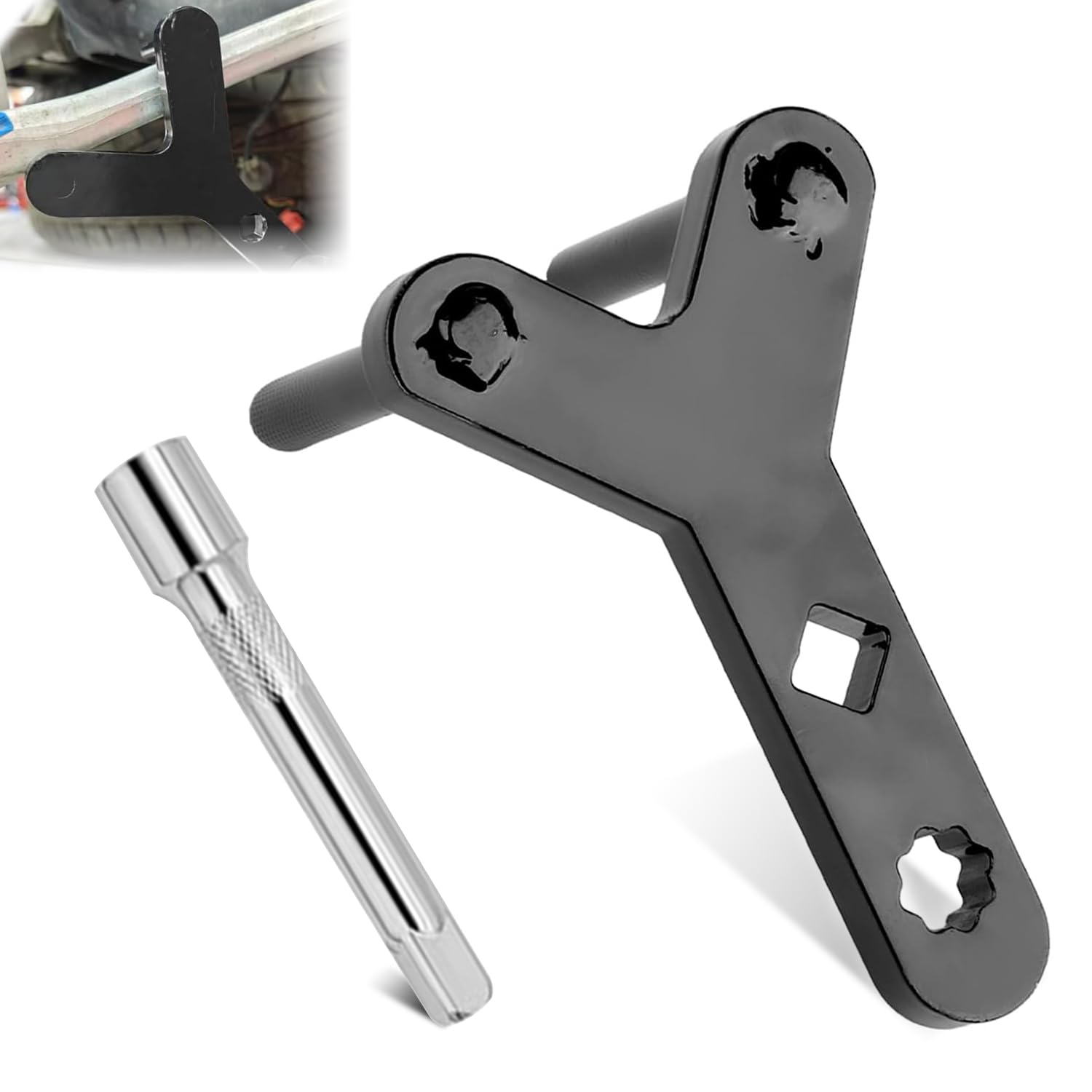 Automotive Lower Control Arm & Ball Joint Removal Tool, Automotive Querlenker Werkzeug, Querlenker Hebelwerkzeug für Unteren Querlenke, Universal Querlenkern Kugelgelenken Schwerlast für Reparatur Automotive Lower Control Arm & Ball Joint Removal Tool, Automotive Querlenker Werkzeug, Querlenker Hebelwerkzeug für Unteren Querlenke, Universal Querlenkern Kugelgelenken Schwerlast für Reparatur von NICEWAT