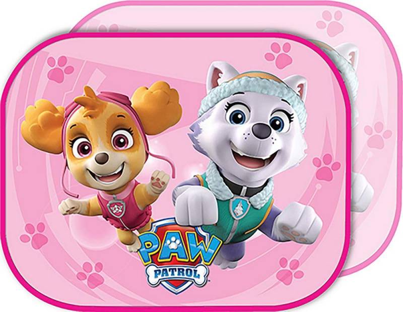 Paw Patrol Paar rosa Autovorhänge für Mädchen von DISNEY