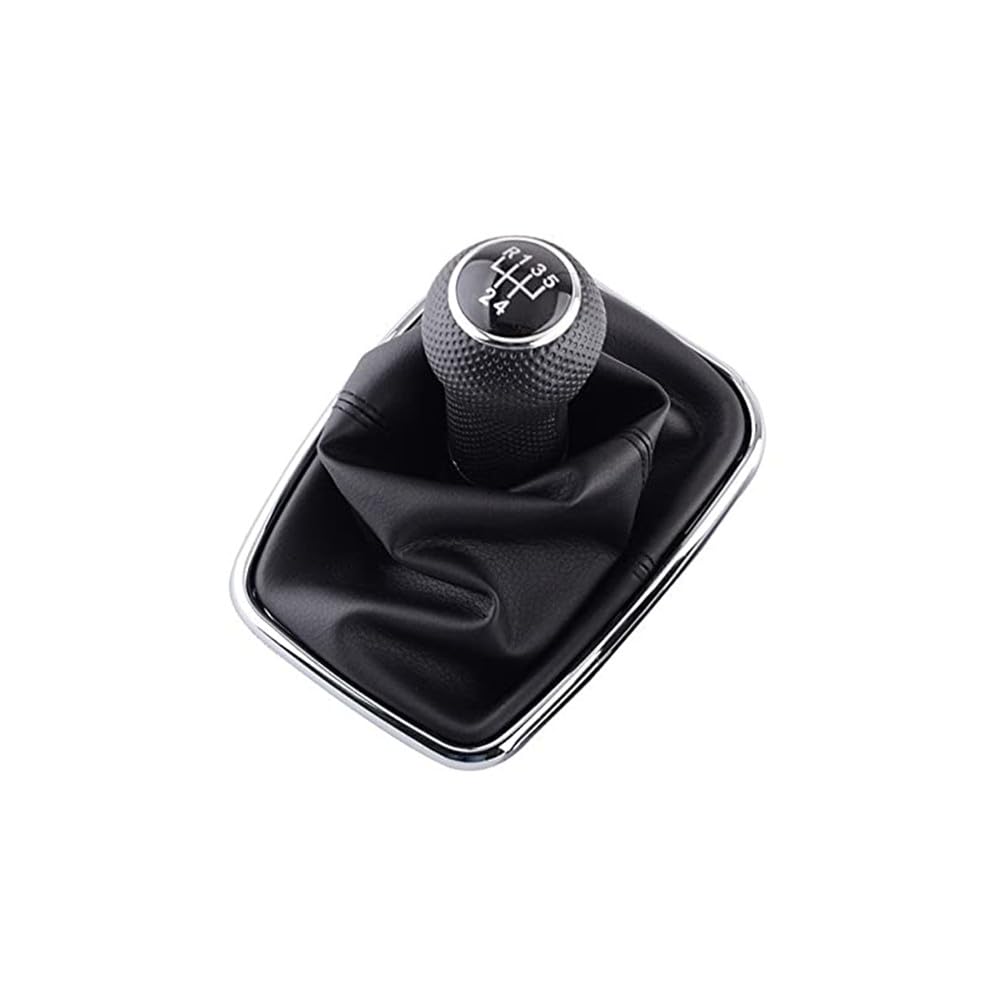 NICOLIE 5/6 Gang Schaltknauf Hebel Shifter Gaitor Stiefel Pu Leder Kompatibel Mit Vw 2003-2008 Golf 4 Iv Mk4 GTI R32 Jetta - 5 Geschwindigkeit NICOLIE 5/6 Gang Schaltknauf Hebel Shifter Gaitor Stiefel Pu Leder Kompatibel Mit Vw 2003-2008 Golf 4 Iv Mk4 GTI R32 Jetta - 5 Geschwindigkeit von NICOLIE