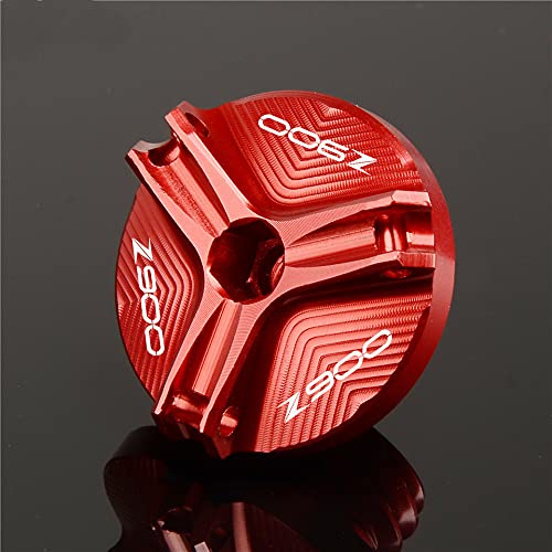 NICOLIE Motorradzubehörteile M20 * 2,5 Motorölablassschraube Sumpfmutter Cup Steckerabdeckung Für Kawasaki Z900 2017 2018 2019 2020 2021 - rot NICOLIE Motorradzubehörteile M20 * 2,5 Motorölablassschraube Sumpfmutter Cup Steckerabdeckung Für Kawasaki Z900 2017 2018 2019 2020 2021 - rot von NICOLIE