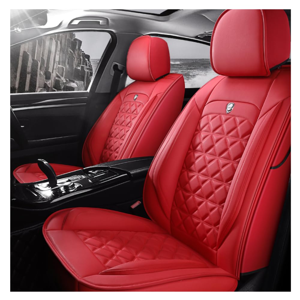 NICONC Autositzbezüge Schonbezüge für Benz CLC-Klasse CLC 220 CL203 CLC 180 CL203 CLC 200 CL203 CLC 350 CL203 CLC 160 CL203 Universal Autositzbezug Auto Sitzbezug 5-teiliges Set/Rot von NICONC