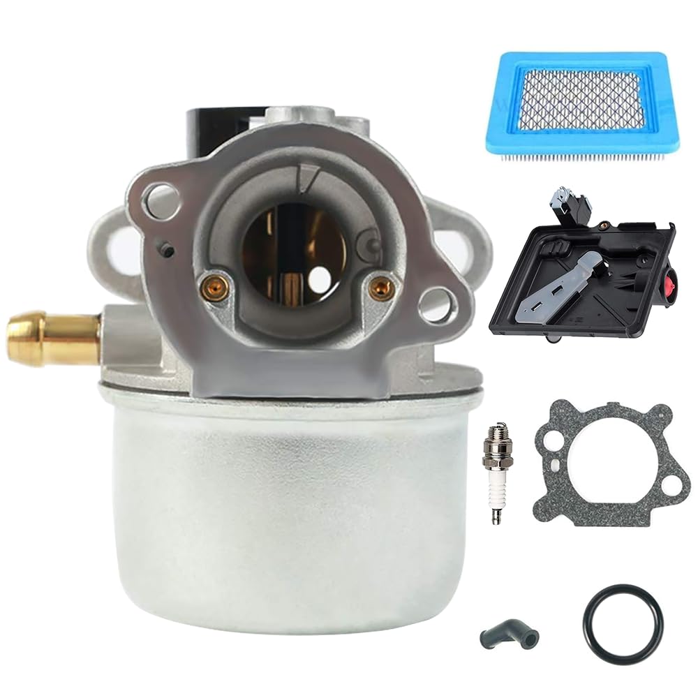 Ersatz-Set für Motorvergaser, kompatibel mit Brigg und Stratton 497586 498170 799868 498254 497314 497347 698444 mit Luftfilter Ersatz-Set für Motorvergaser, kompatibel mit Brigg und Stratton 497586 498170 799868 498254 497314 497347 698444 mit Luftfilter von NIERBO