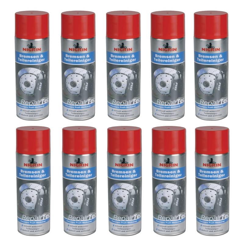 NIGRIN 12x Bremsenreiniger a 500ml Teilereiniger Getriebereiniger Entfetter Neu OVP von NIGRIN