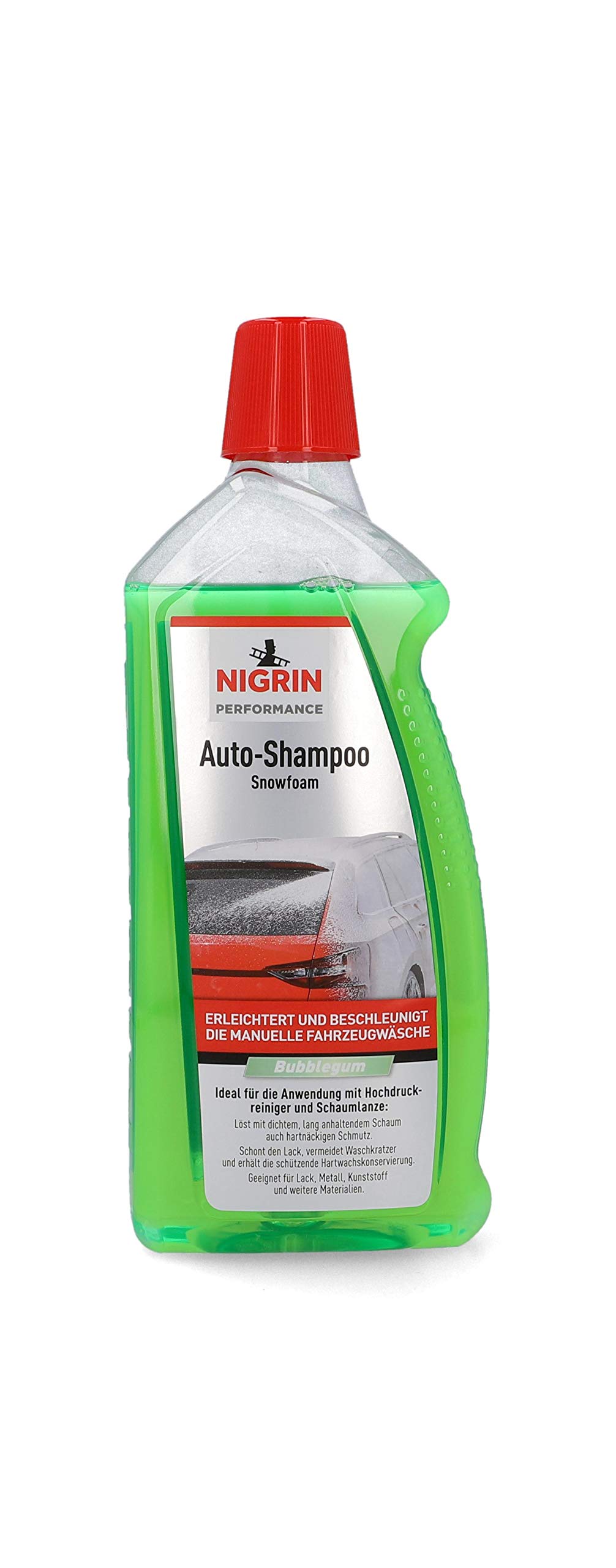 NIGRIN 20605 Auto Snowfoam 1 Liter, Foam Schaum-Shampoo erzeugt dichten,langhaftenden,schmutzlösenden Schaumteppich,Bubblegum-Duft NIGRIN 20605 Auto Snowfoam 1 Liter, Foam Schaum-Shampoo erzeugt dichten,langhaftenden,schmutzlösenden Schaumteppich,Bubblegum-Duft von NIGRIN