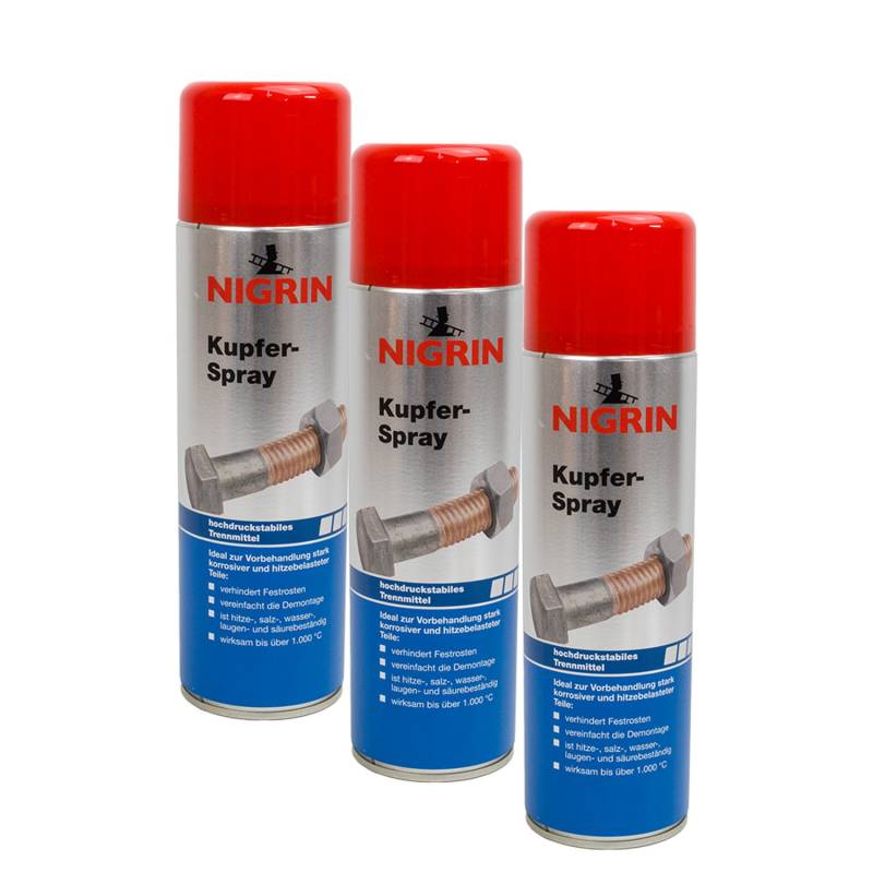 NIGRIN 3X 72261 RepairTec Kupferspray 500 ml von NIGRIN