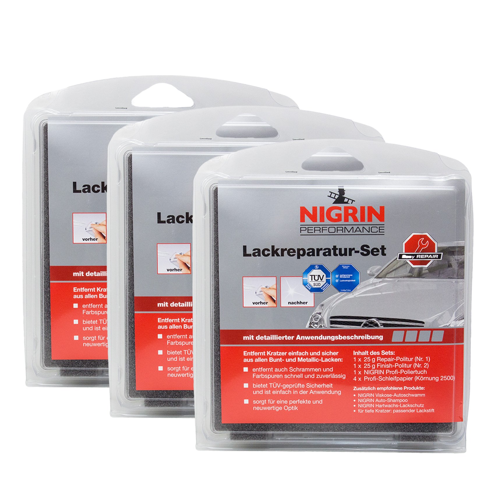 NIGRIN 3X 73912 Performance Lackreparatur-Set 1 Stück NIGRIN 3X 73912 Performance Lackreparatur-Set 1 Stück von NIGRIN