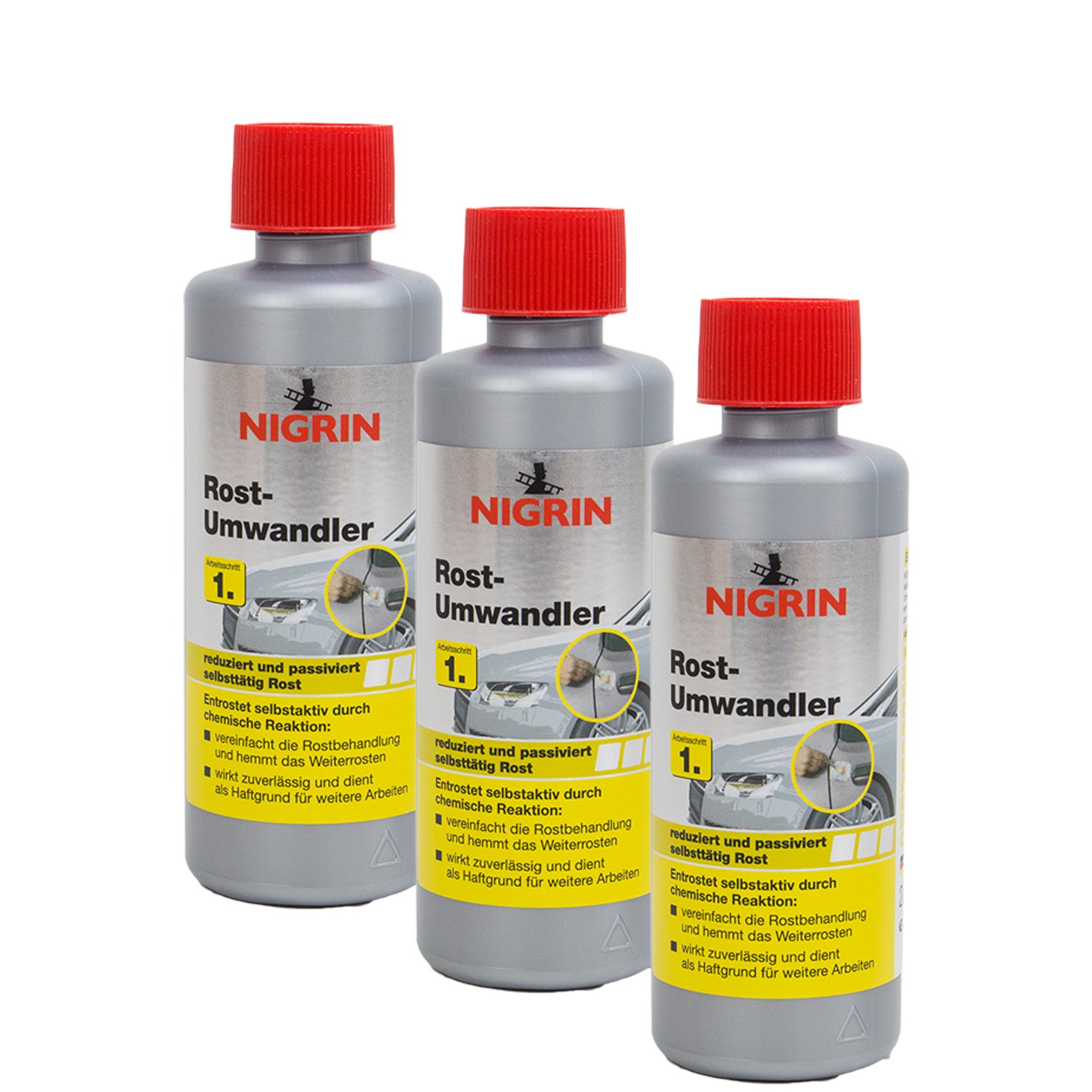 NIGRIN 3X 74032 Rostumwandler 200 ml von NIGRIN