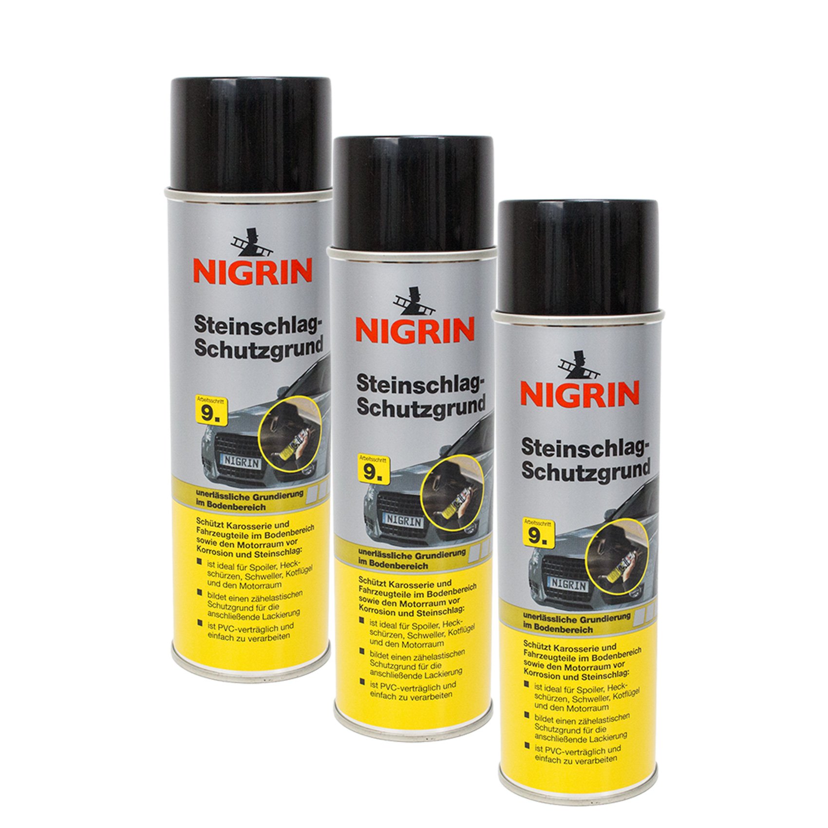 NIGRIN 3X 74064 Steinschlag Schutzgrund 500 ml NIGRIN 3X 74064 Steinschlag Schutzgrund 500 ml von NIGRIN