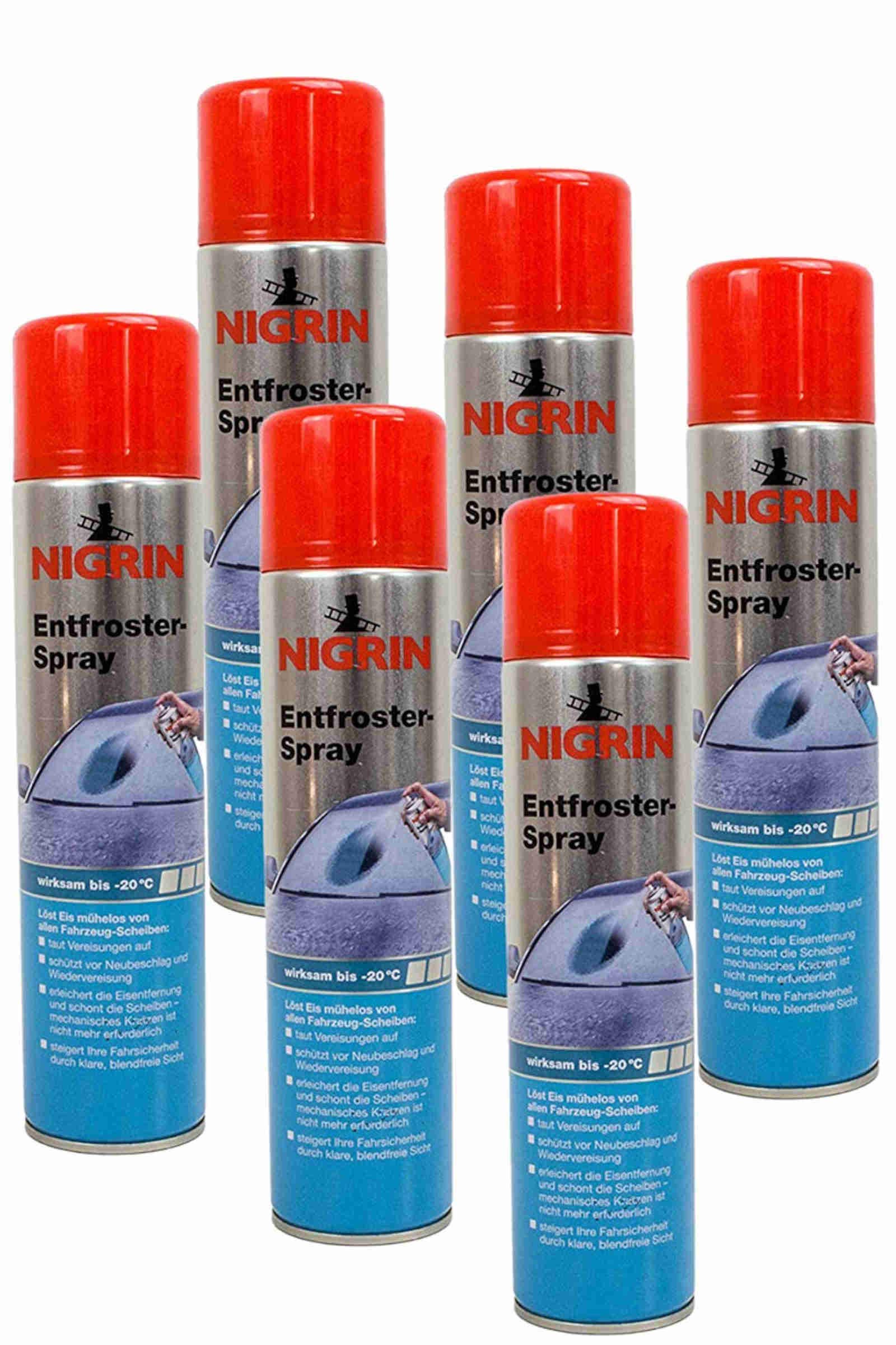 NIGRIN 6X 74045 Entfroster-Spray 400 ml von NIGRIN