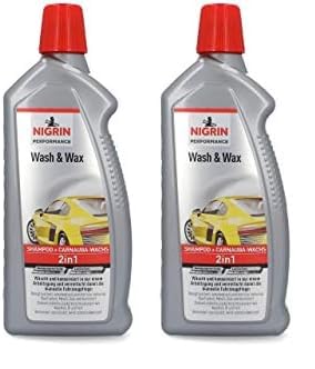 NIGRIN 73878 Performance Wash und Wax Turbo, 1 L (Packung mit 2) von NIGRIN