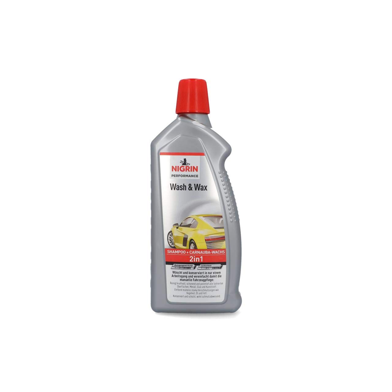 NIGRIN 73878 Performance Wash und Wax Turbo, 1 L von NIGRIN