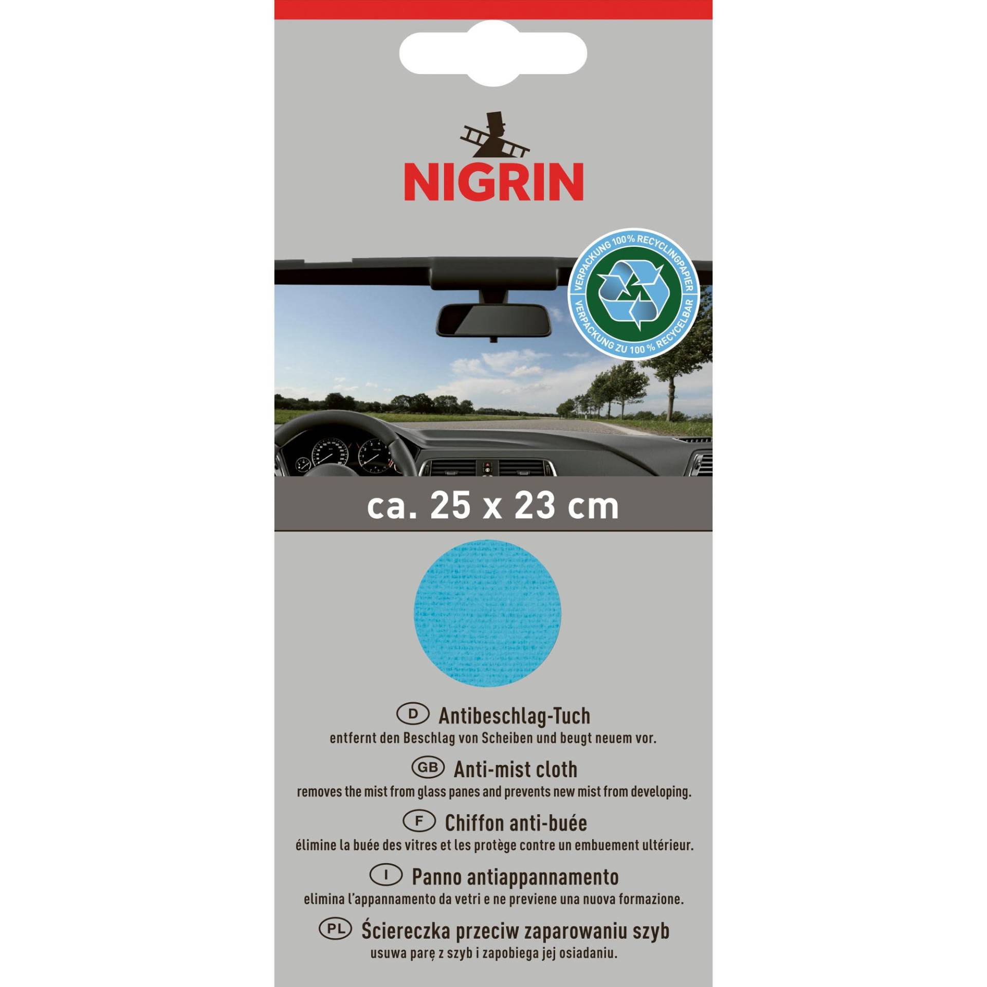 NIGRIN Anti-Beschlag-Tuch Eco von NIGRIN
