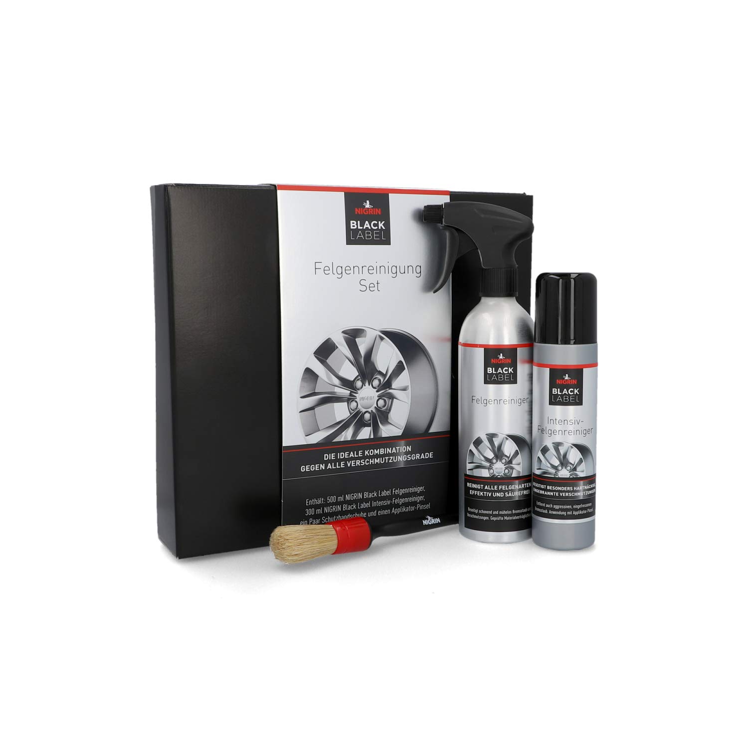 NIGRIN Black Label Felgenreinigungs-Set NIGRIN Black Label Felgenreinigungs-Set von NIGRIN