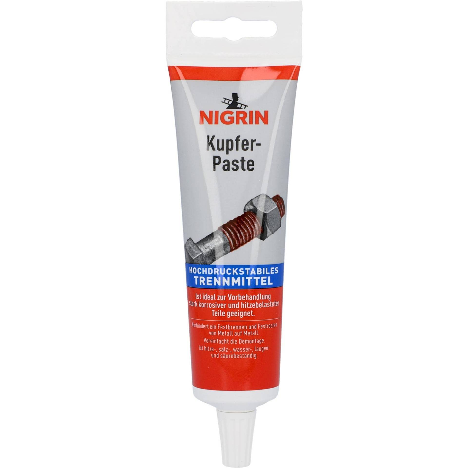 NIGRIN RepairTec Kupferpaste, hochdruckstabil, hitzebeständig, ideal zur Vorbehandlung, 100 g NIGRIN RepairTec Kupferpaste, hochdruckstabil, hitzebeständig, ideal zur Vorbehandlung, 100 g von NIGRIN