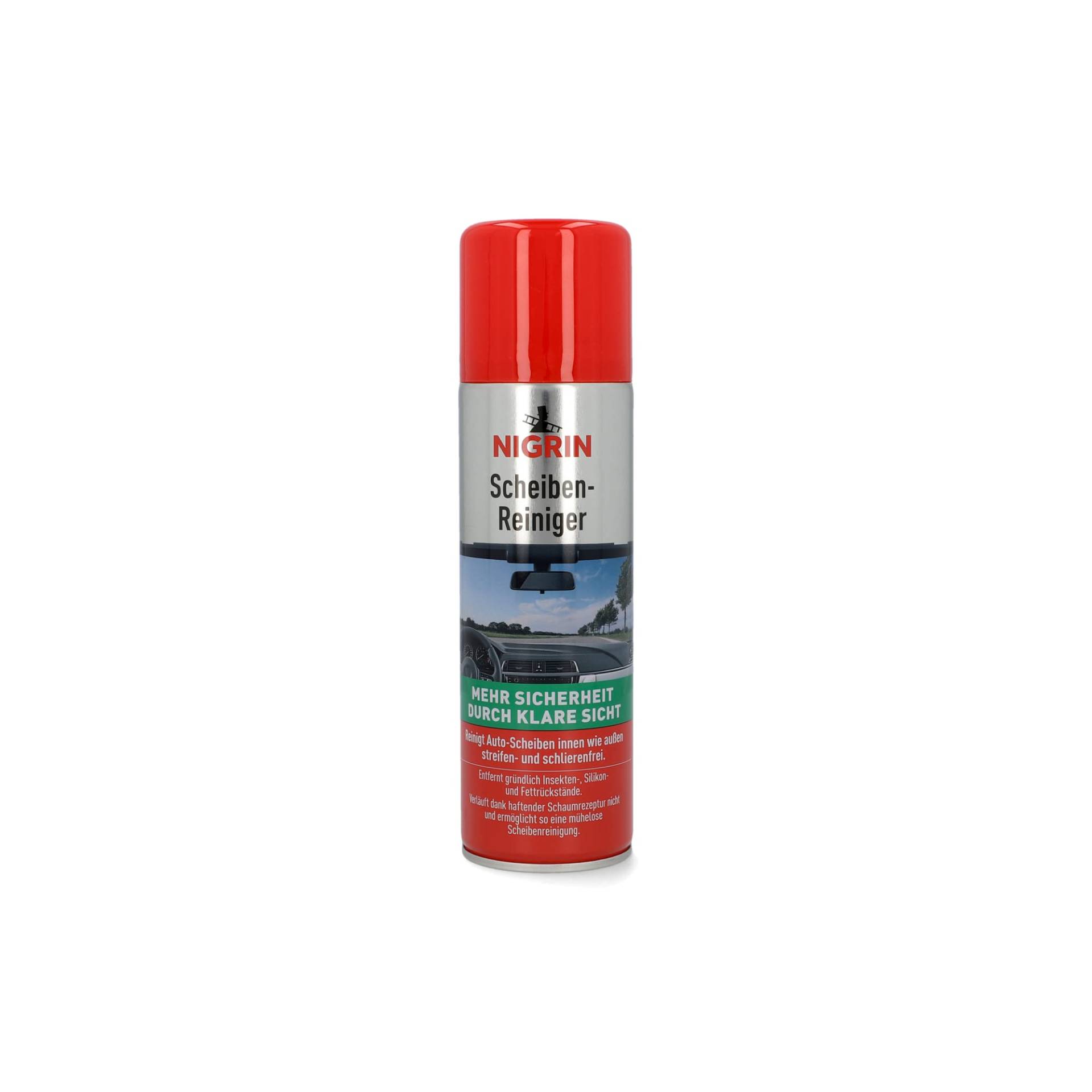 NIGRIN Scheibenreiniger-Schaum, entfernt Insekten-, Silikon und Fettrückstände, 300 ml NIGRIN Scheibenreiniger-Schaum, entfernt Insekten-, Silikon und Fettrückstände, 300 ml von NIGRIN