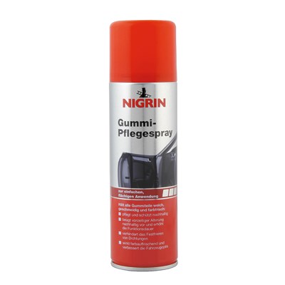 Nigrin 1x 300ml Gummi-Pflegespray [Hersteller-Nr. 74056] von NIGRIN