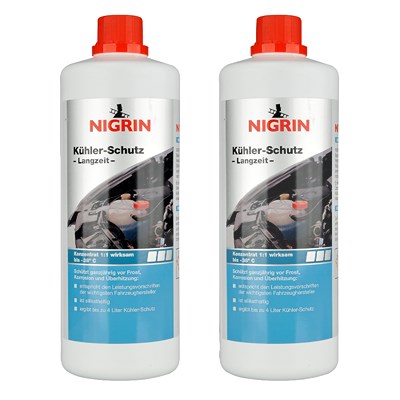 Nigrin 2x 1 L Kühler-Schutz Langzeit Konzentrat [Hersteller-Nr. 73943] von NIGRIN