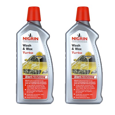 Nigrin 2x 1 L Performance Wash & Wax Turbo [Hersteller-Nr. 73878] von NIGRIN
