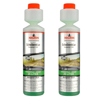 Nigrin 2x 250ml Performance Scheibenklar Konzentrat 1:100 [Hersteller-Nr. 74131] von NIGRIN