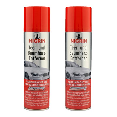 Nigrin 2x 250ml Teer- und Baumharz-Entferner [Hersteller-Nr. 74023] von NIGRIN