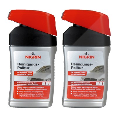 Nigrin 2x 300ml Reinigungs-Politur [Hersteller-Nr. 72940] von NIGRIN