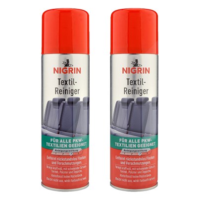 Nigrin 2x 300ml Textil-Reiniger [Hersteller-Nr. 72981] von NIGRIN