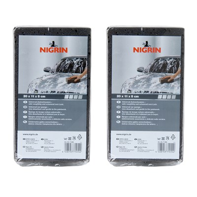 Nigrin 2x Universal-Autoschwamm [Hersteller-Nr. 71454] von NIGRIN