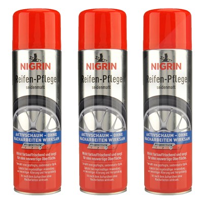 Nigrin 3x 500ml Reifen-Pflege [Hersteller-Nr. 74075] von NIGRIN