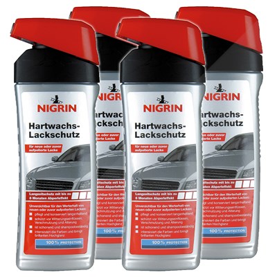 Nigrin 4x 500ml Hartwachs-Lackschutz [Hersteller-Nr. 72952] von NIGRIN