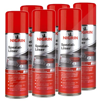 Nigrin 6x 300ml Spezial-Löser [Hersteller-Nr. 72280] von NIGRIN
