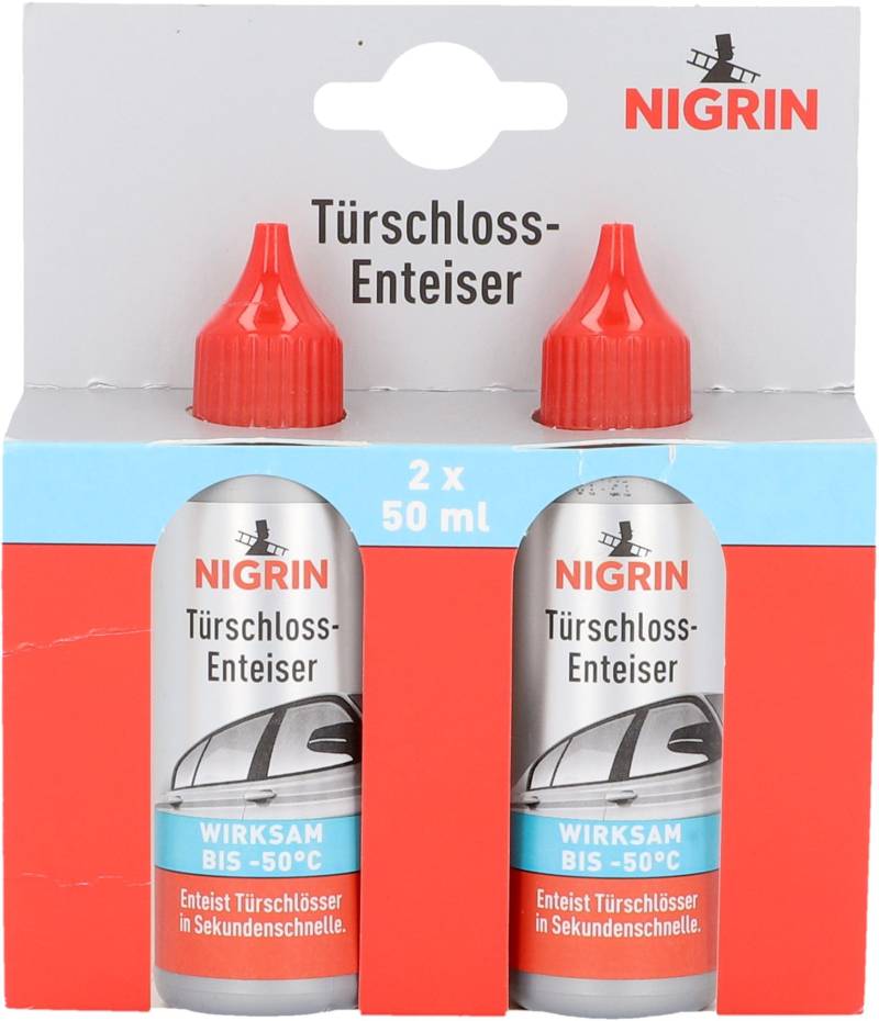 Nigrin 74047 Türschloss Enteiser Auto KFZ - Set mit 2x50ml von NIGRIN