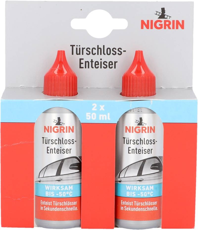 Nigrin 74047 Dégivreur de Serrure Voiture - 2x50ml von NIGRIN