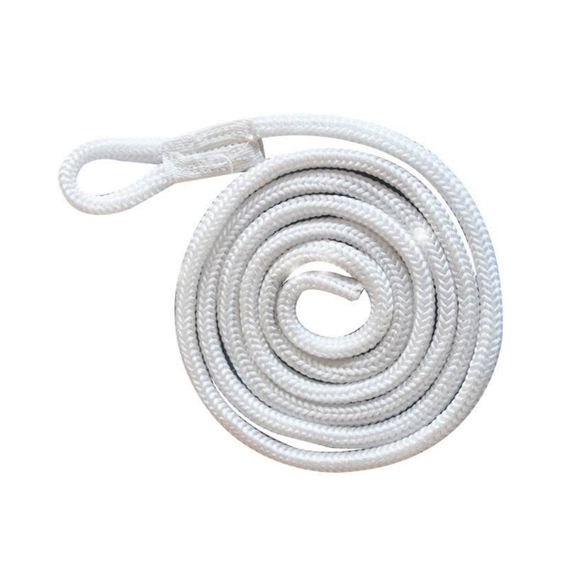 NIHUIFA Marine Festmacherleine Boote Fender Line doppelt geflochtene Schnur mit Öse kompatibel für Yacht Schiff Kajak Wasserfahrzeug Ponton von NIHUIFA