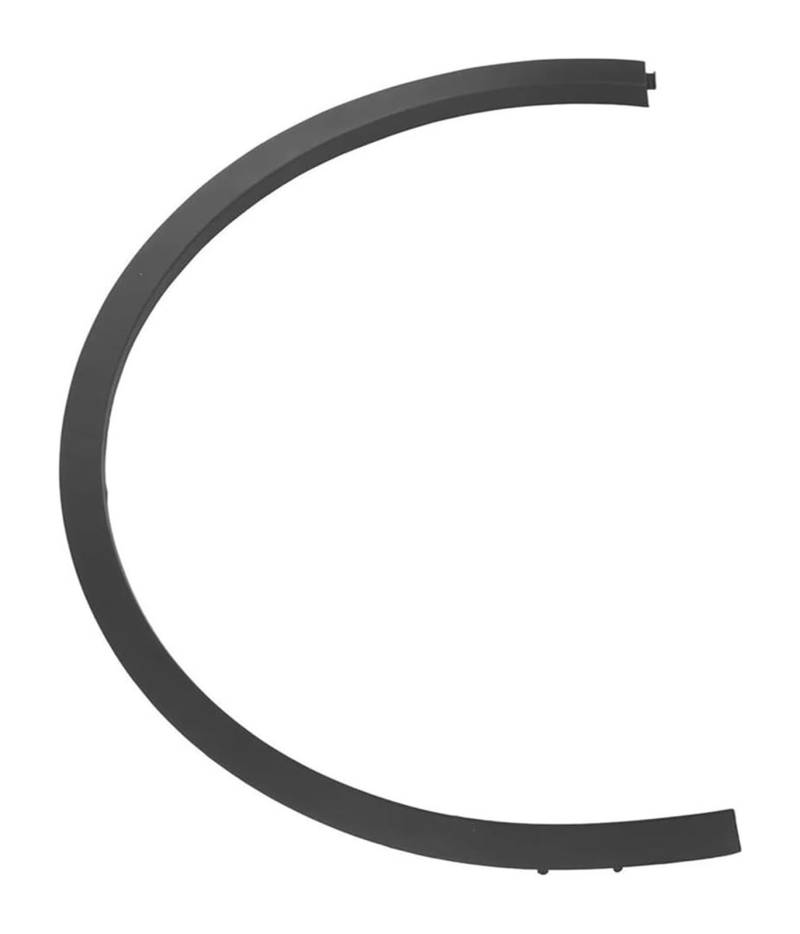 Auto Rad Schutz Für Model Y 2020 2023 Auto Seite Rad Moulding Reifen Augenbraue Arch Flare Moulding Lip Trim Streifen Ersatz(Front Left) von NIKISO