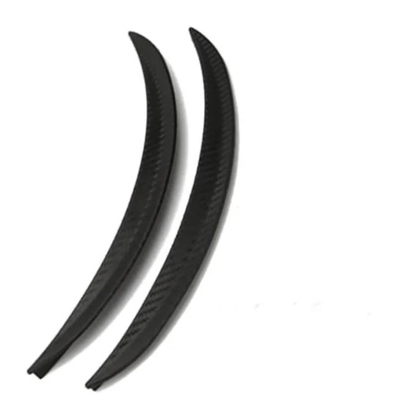 Auto Rad Schutz Weiche Streifen Rad Lippe Fender Flares Auto Styling Bogen Rad Augenbrauen Flare Extension Protector Lip Anti-Kratzer(25cm) von NIKISO