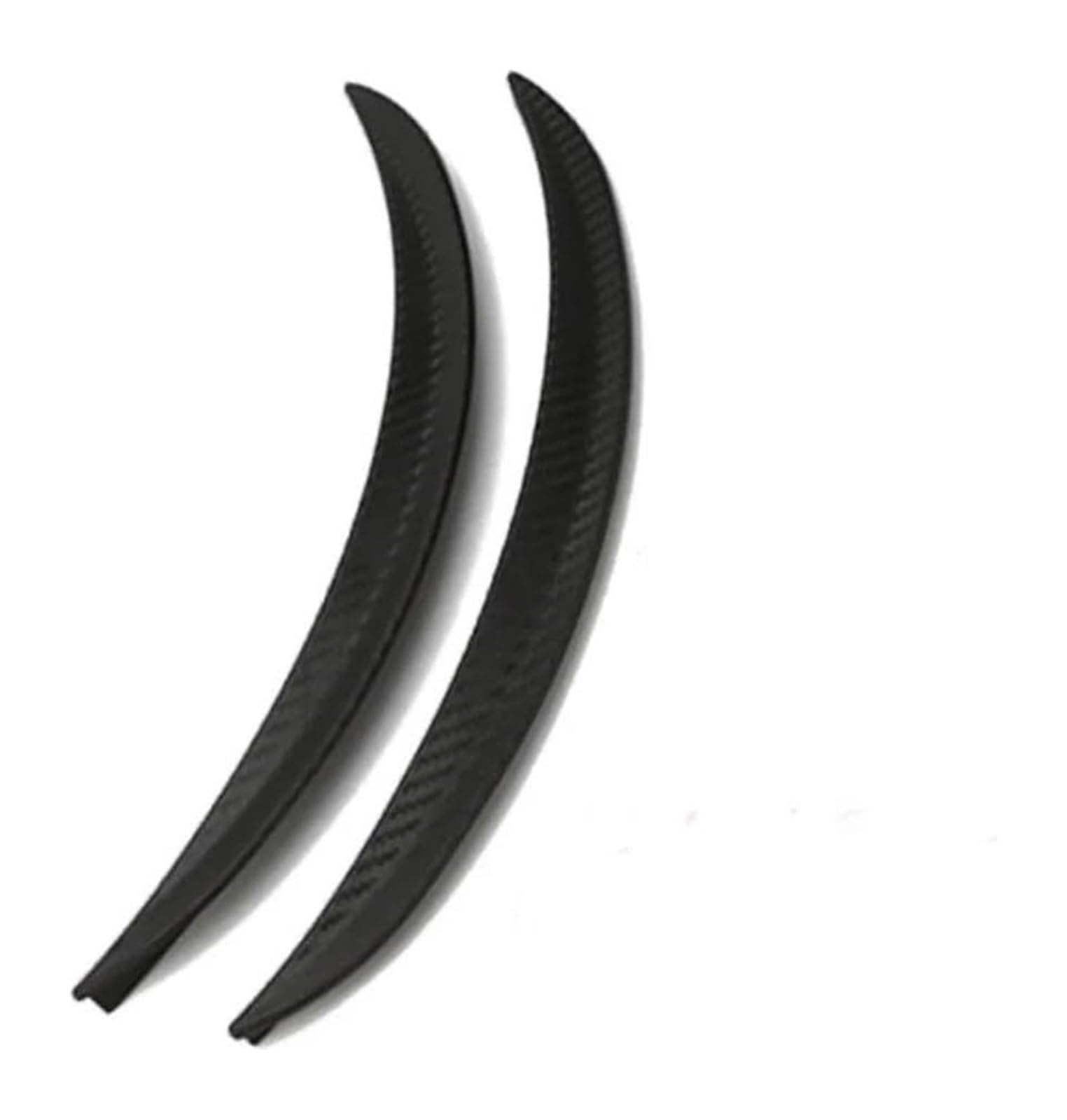 Auto Rad Schutz Weiche Streifen Rad Lippe Fender Flares Auto Styling Bogen Rad Augenbrauen Flare Extension Protector Lip Anti-Kratzer(40cm) von NIKISO