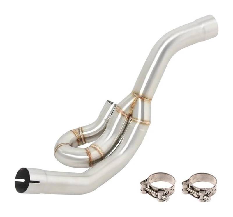 Motorrad Auspuff Mittleres Für A&prilia Für Shiver 750 SL 750 SL750 GT 2008 2009-2017 Motorradauspuff Mittelverbindungsrohr Verbinden Schalldämpfer Motorrad Endschalldämpfer von NIKISO