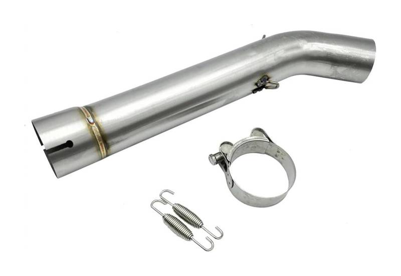 Motorrad Auspuff Mittleres Für B&MW F750GS F850GS ADV 2018-2021 Motorradauspuff Mid Middle Link Pipe Connect Tube Schalldämpfer von NIKISO