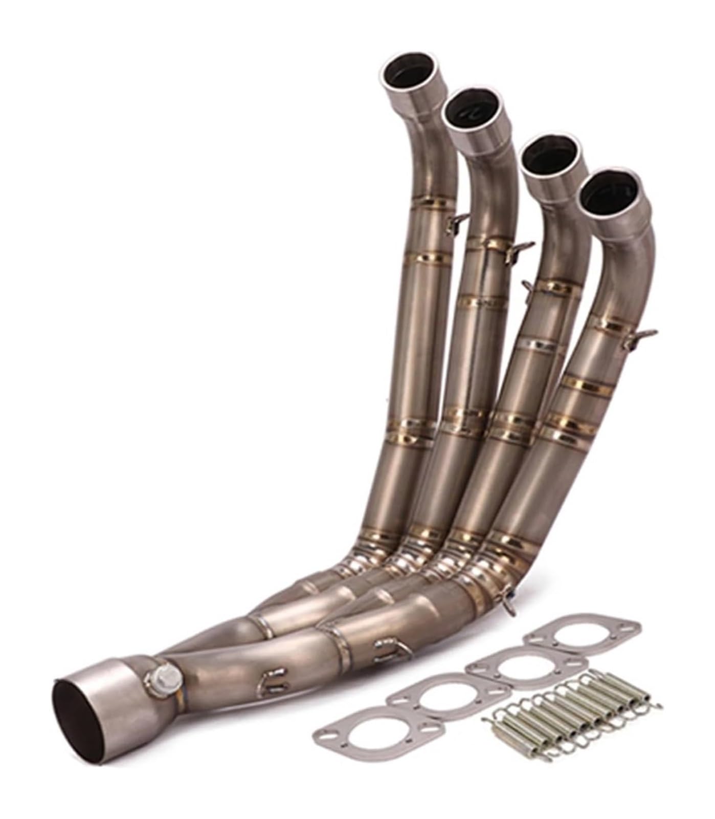 Motorrad Auspuff Mittleres Für CBR650F CBR650R CBR650 Motorradauspuff-Esacpe-Rohr, Komplettes Systemrohr, Titanlegierung, Vorderes Verbindungsrohr, Modifizierter Schalldämpfer Motorrad Auspuff Mittleres Für CBR650F CBR650R CBR650 Motorradauspuff-Esacpe-Rohr, Komplettes Systemrohr, Titanlegierung, Vorderes Verbindungsrohr, Modifizierter Schalldämpfer von NIKISO
