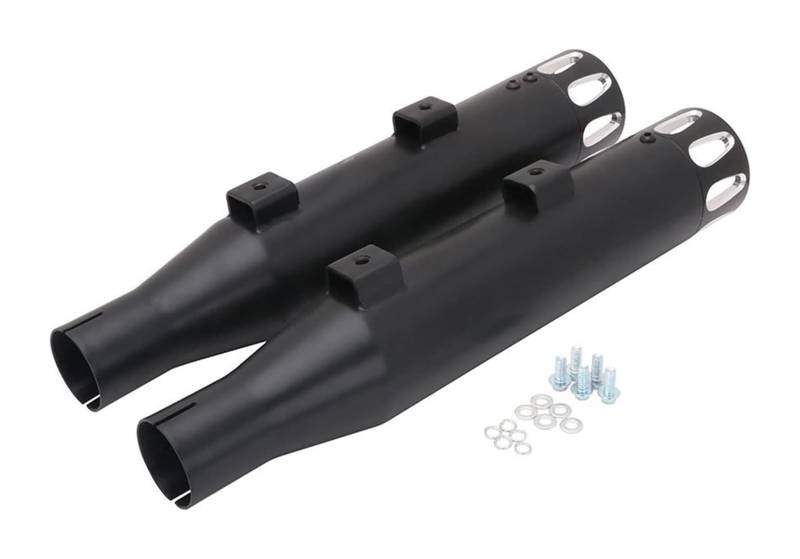 Motorrad Auspuff Mittleres Für H&Arley Für Davidson Für Softai Für Touring Für CVO Motorradauspuff Endschalldämpfer Motorrad Megaphon Auspuffrohr Schalldämpfer von NIKISO