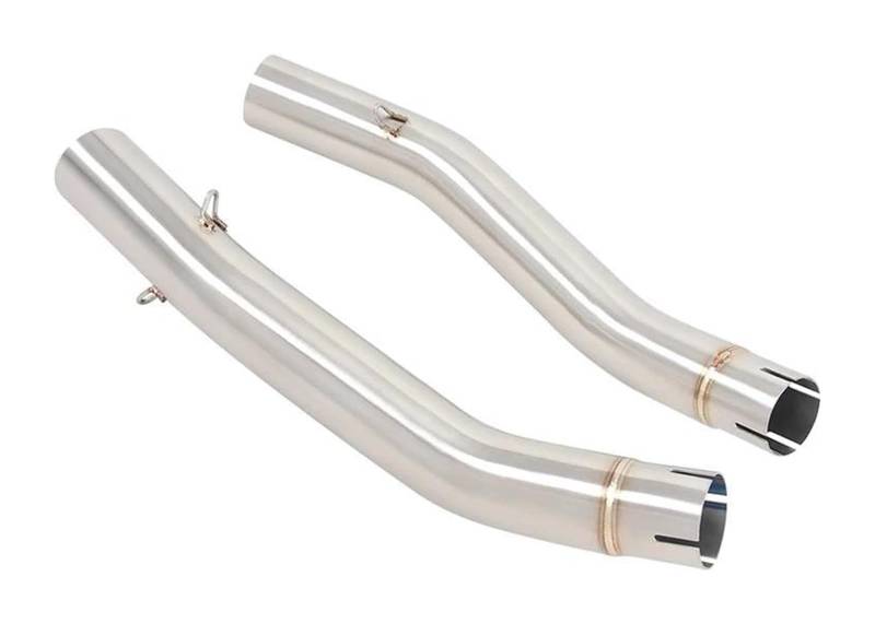 Motorrad Auspuff Mittleres Für Kawa&saki Für Ninja 1000 Z1000 Z1000SX 2003-2006 Motorrad Auspuff Flucht Schalldämpfer Mid Rohr 50,8mm Modifiziert von NIKISO