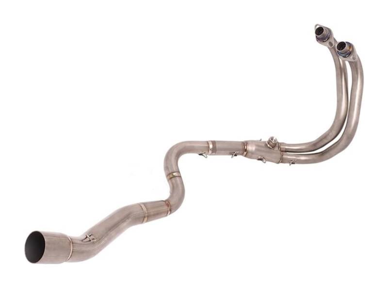 Motorrad Auspuff Mittleres Für Kawa&saki Für Ninja 250 250R 300 Z250 Z300 2012-2017 Titanlegierung Motorradauspuff Fluchtsysteme Schalldämpfer Vorne Verbindungsrohr von NIKISO