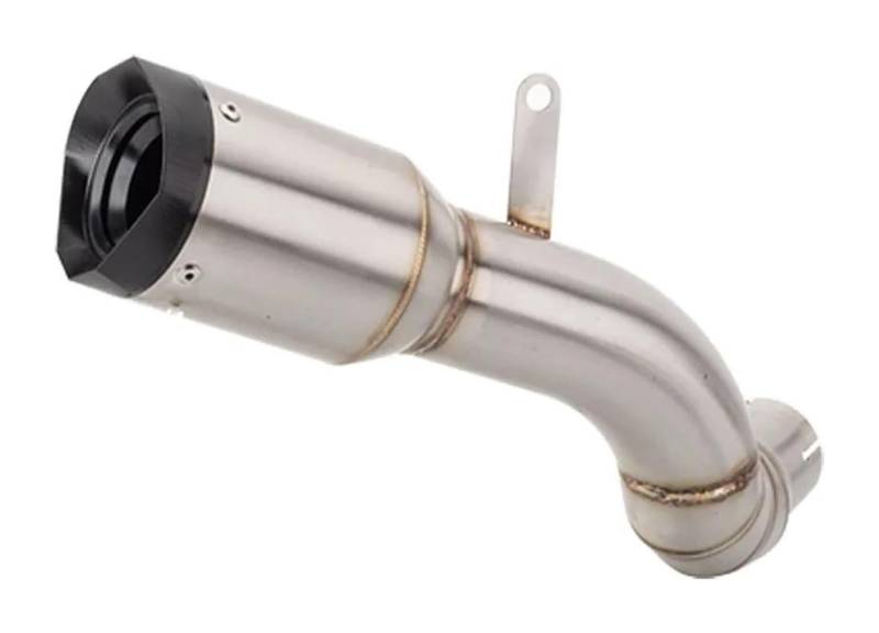 Motorrad Auspuff Mittleres Für Kawa&saki Z900 2017-2021 Motorrad Auspuff Endschalldämpfer Motorrad Auspuff System Link Rohr Schalldämpfer Zubehör von NIKISO