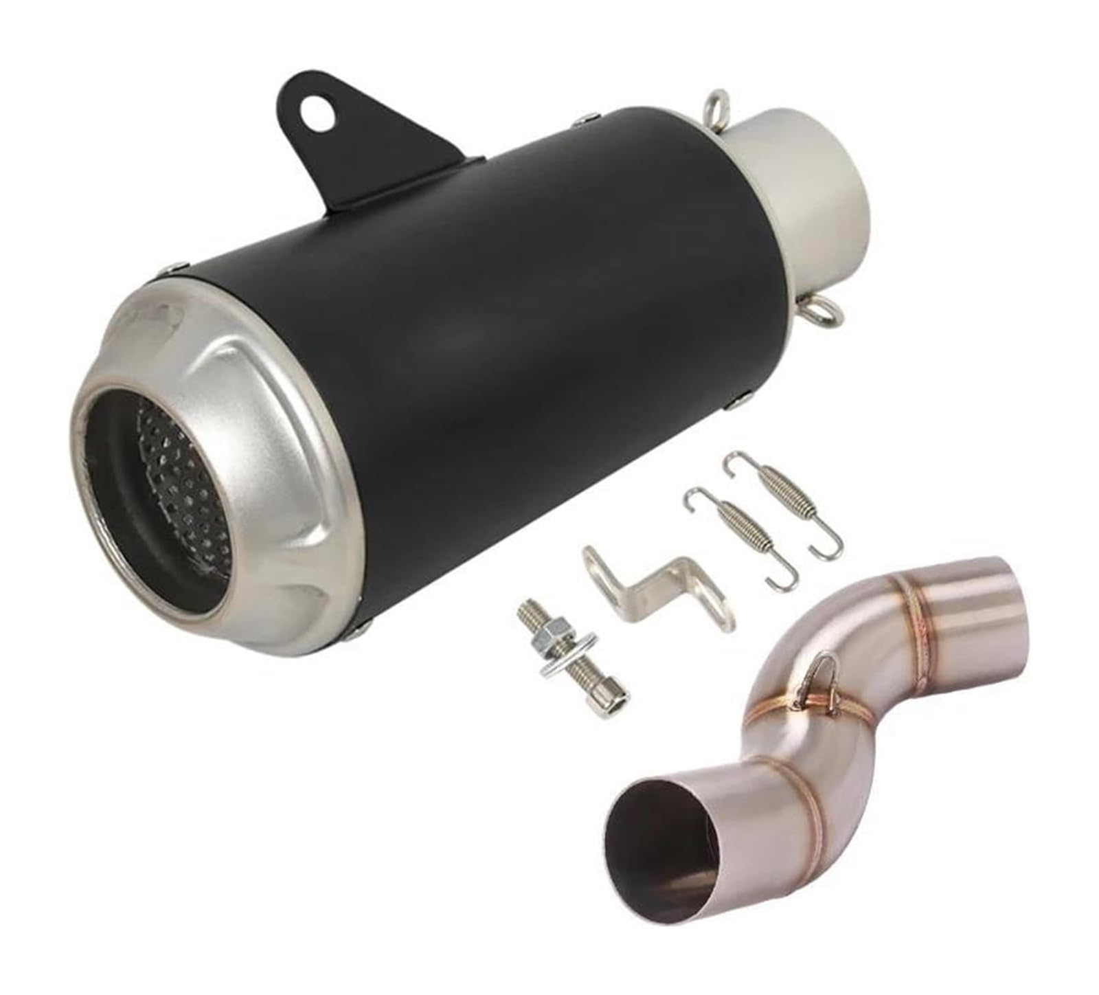 Motorrad Auspuff Mittleres Für Kawa&saki Z900 Z900E 2020-2023 Motorradauspuff Endschalldämpfer Motorrad Escape System Modifizierter Schalldämpfer Mittleres Verbindungsrohr(3) von NIKISO