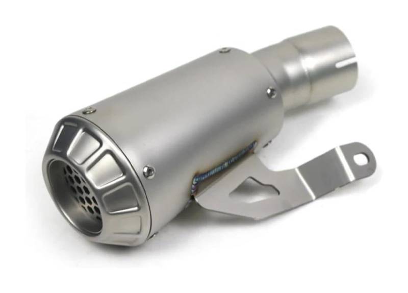 Motorrad Auspuff Mittleres Für S1000RR 2019-2023 S1000R 2021-2023 System Motorrad Auspuff Flucht Schalldämpfer 61mm Slip Auf Motorrad Endschalldämpfer von NIKISO