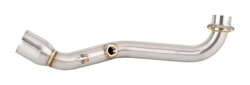 Motorrad Auspuff Mittleres Für Suz&uki Für Burgman 400 Für Skywave 400 2006 2007-2016 Motorradauspuff Endschalldämpfer Motorrad Escape Schalldämpfer Header Link Pipe von NIKISO